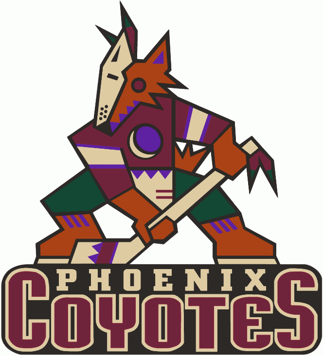 Phoenix Coyotes 1999-2003 Wordmark Logo iron on transfers for T-shirts